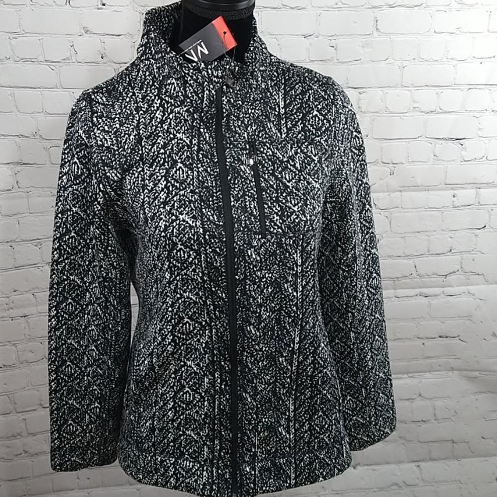 NWT Marc New York Zippered Sweater Jacket